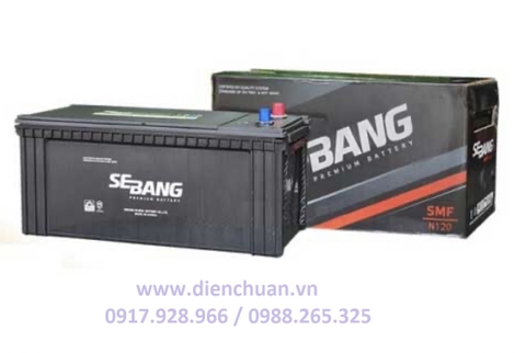 ẮC QUY SEBANG SMF N120 (12V-120AH)