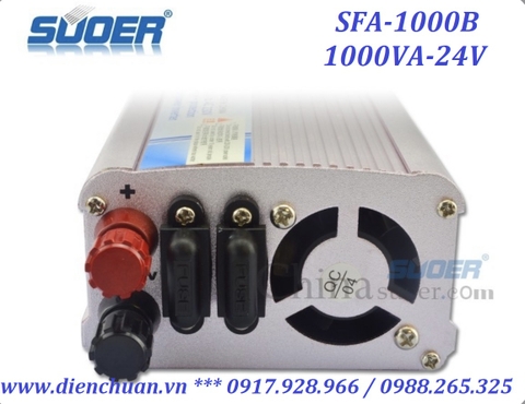 Bộ kích điện 24V lên 220V 1000W Suoer SFA-1000B