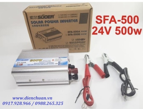 Kích điện Suoer 500W 24V SFA-500B
