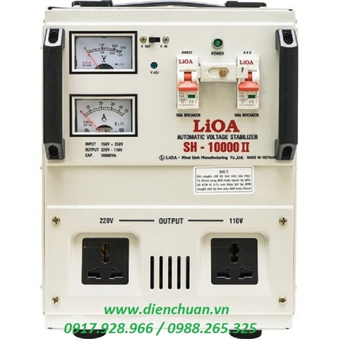 Ổn áp LIOA SH-10000II 10KVA 150V-250V