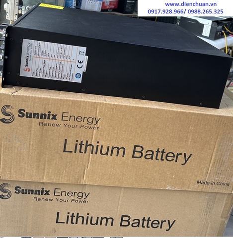 Pin lithium Sunnix Enegry 48V 100Ah SNE-ES G5.0