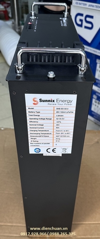 Pin lithium Sunnix Enegry 48V 100Ah SNE-ES G5.0