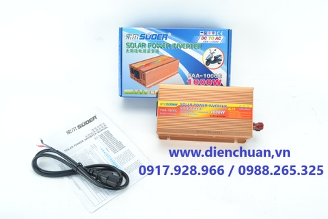Máy kích điện inverter 60V lên 220V 1000W Suoer FAA-1000G