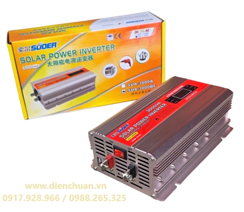 Kích điện Suoer SUA-3000BF ( 3000VA-24V) / Bộ đổi điện 3000W 24V sang 220V - SUA-3000BF