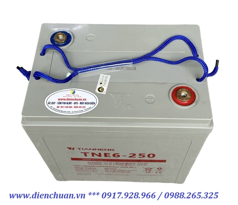 Ắc quy Tianneng TNE6-250 ( 6V-250AH )/ Thiên Năng 6V 250Ah (TNE6-250)