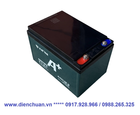 Ắc quy xe đạp điện Tianneng 12V-12Ah/12.3Ah - Ắc quy Thiên Năng A+ 6-DZF-12 ( 12V 12Ah)