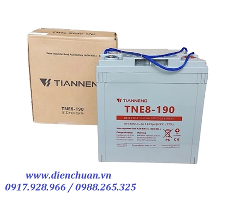 Ắc quy Tianneng TNE8-190 ( 8V-190AH )