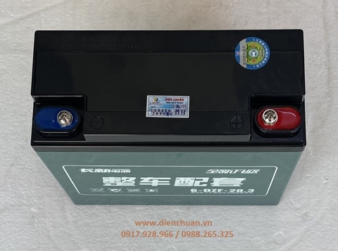 Ắc quy xe máy điện 12V 20.3Ah 6-DZF-20.3 hàng nội địa Trung Quốc