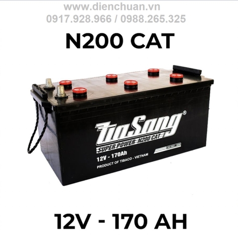 Ắc quy Tia Sáng 12V 170ah N200CAT