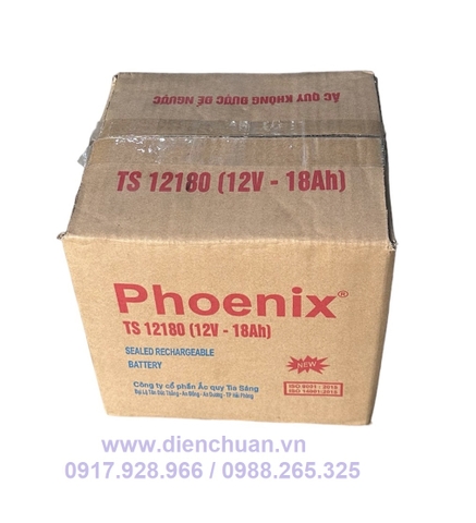 Ắc Quy Phoenix 12V-18Ah TS12180