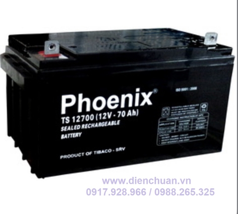 Ắc quy Phoenix 12V 70Ah TS12700