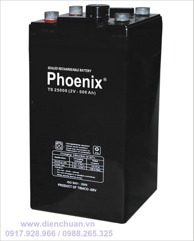 Ắc quy Phoenix 2V 500Ah TS25000