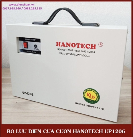 Lưu điện cửa cuốn Hanotech UP1206