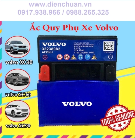 Ắc quy phụ xe Volvo 12V 10AH