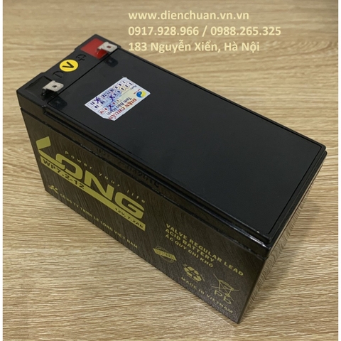 Ắc quy Long 12V-7.2Ah WP7.2-12