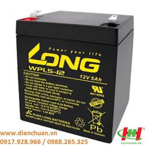 Ắc quy Long WPL5-12 (12V 5Ah )