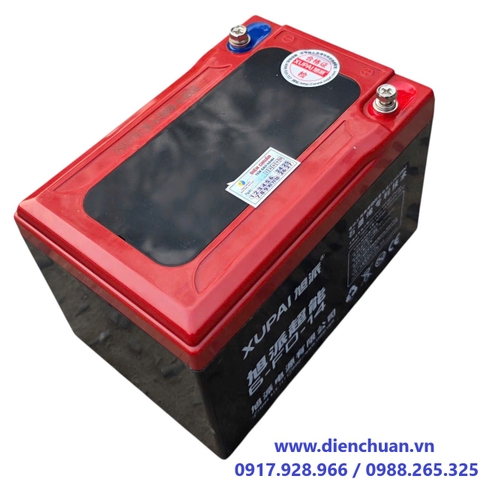 Ắc quy xe Xupai 12V 14Ah 6-FD-14 / 6-DZF-14 dùng cho xe đạp điện, loa kéo, ups, thắp sáng