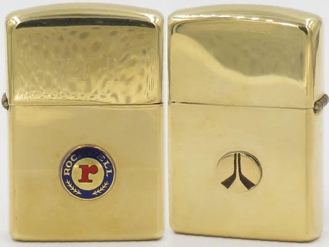 zippo vàng khối