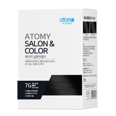 Thuốc nhuộm tóc màu Đen 7G - Atomy Salon & Color 7G