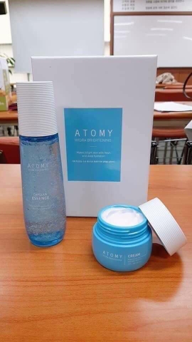 Set cấp ẩm và dưỡng trắng da - Atomy Hydra Brightening Care Set