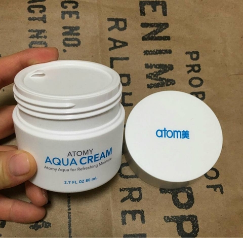 Kem dưỡng làm trắng cho da khô - Atomy aqua Cream