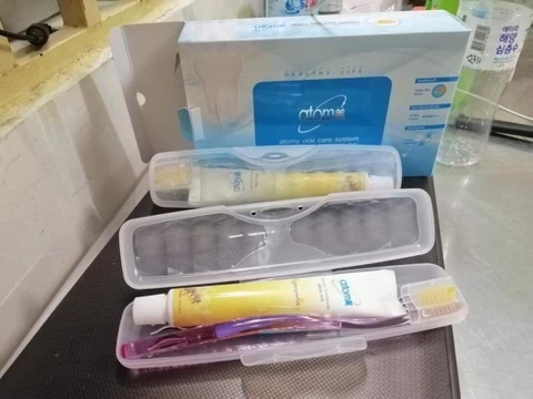 Bộ chăm sóc răng miệng du lịch - Atomy oral care system