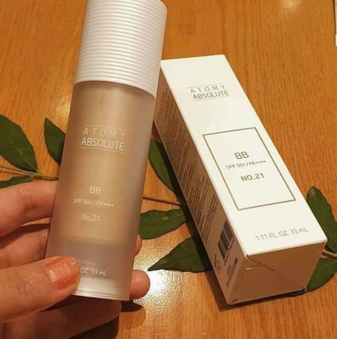 Kem nền chống nắng tuyệt đối màu da tự nhiên 21 - Atomy Absolute BB 21