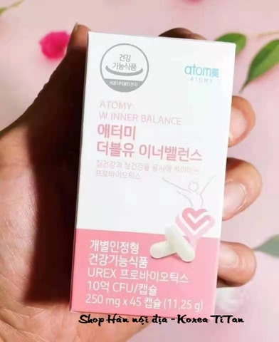 Men vi sinh cân bằng âm đạo - Atomy Winner Balance