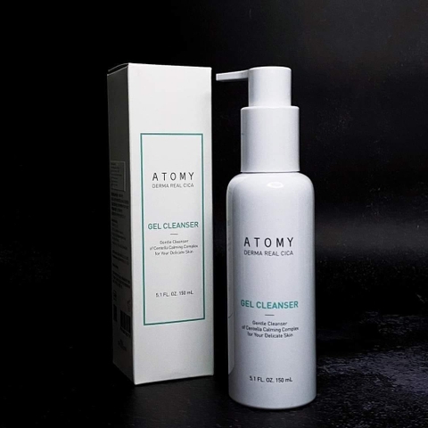 Gel rửa mặt cho da nhạy cảm - Atomy Derma Real Cica Gel Cleanser