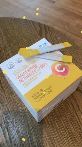 Bổ sung Vitamin C từ 7 loại trái cây tươi - Atomy Vital Mega Vitamin C 2.000 mg