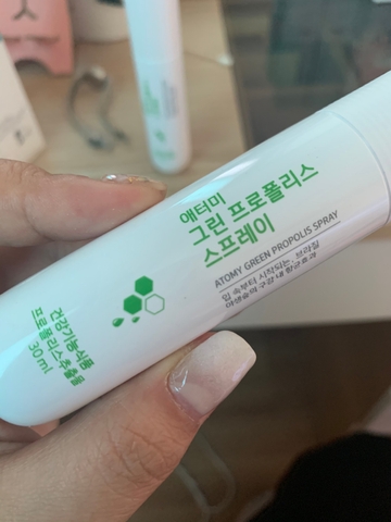 Xịt diệt khuẩn cho khoang miệng Keo ong xanh - Atomy Green Propolis Spray (lẻ)