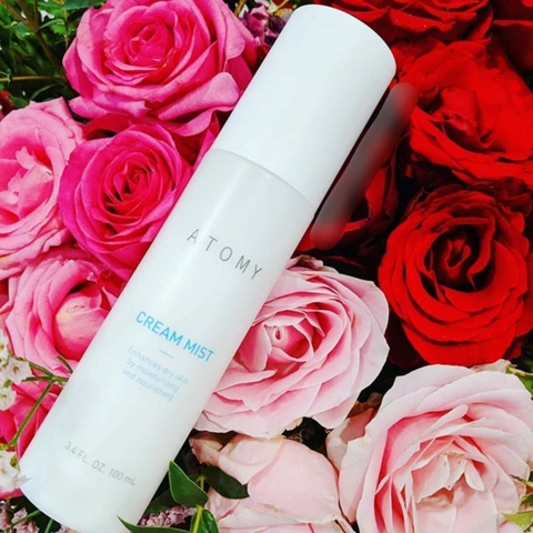 Kem xịt khoáng bằng sữa dê - Atomy Cream Mist