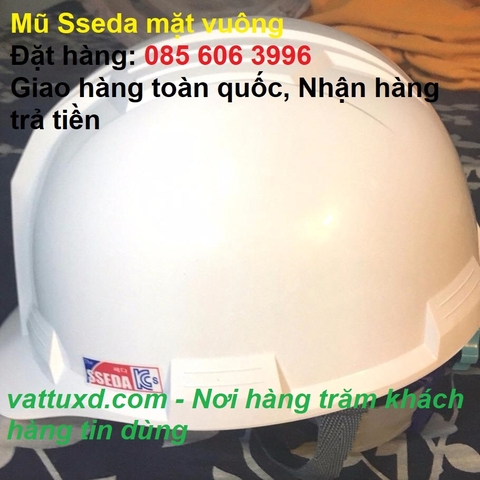 Mũ bảo hộ SSEDA mặt vuông