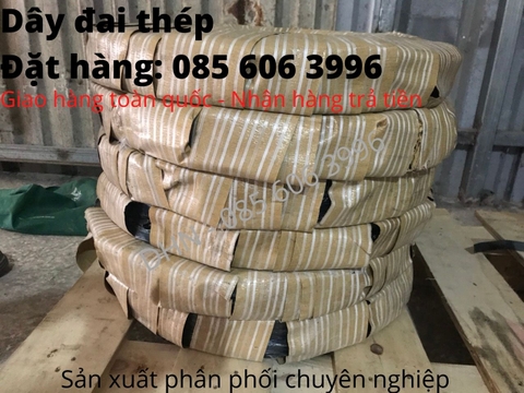 Dây đai thép đóng hàng