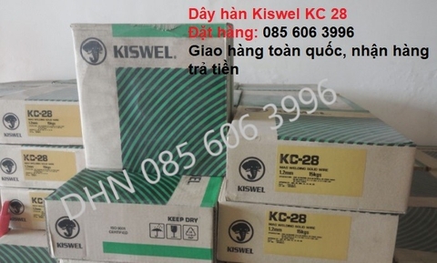 Báo giá Dây hàn Kiswel KC 28 giá rẻ