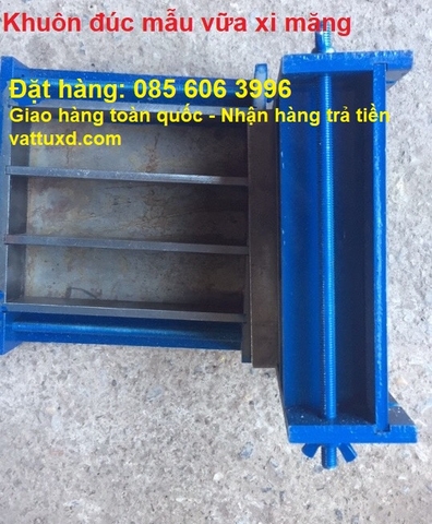 Khuôn đúc mẫu vữa 40x40x160