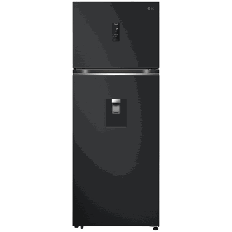 Tủ lạnh LG ngăn đá trên Smart Inverter™ 459L màu đen LTD46BLMA