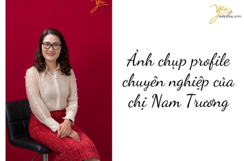 Ảnh chụp profile chuyên nghiệp của chị Nam Trương