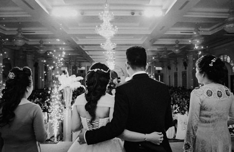 Ảnh phóng sự cưới phong cách đen trắng: Ngọc Quý & Tiểu Bích