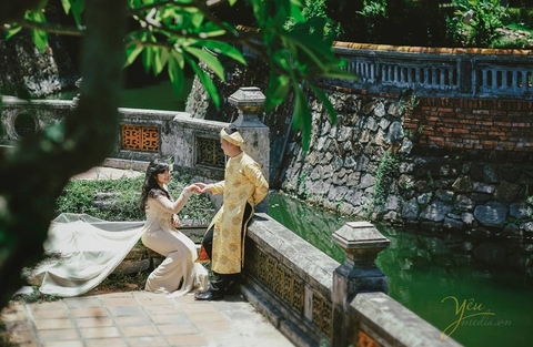 Album ảnh cưới mang phong cách cổ xưa tại Đại Nội Huế