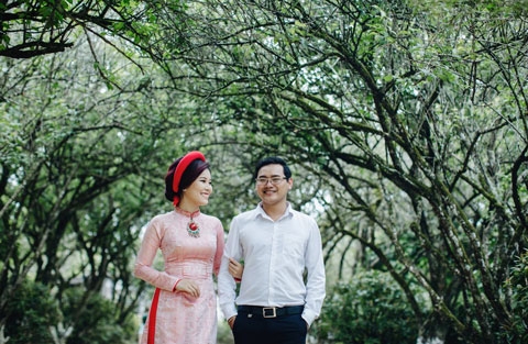 Chụp ảnh cưới tại Đại Nội và phim trường Huế: Phước & Vy