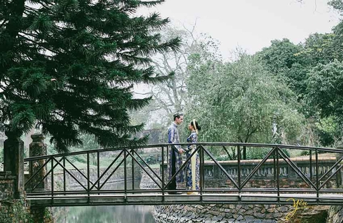Ảnh cưới đẹp tại Huế mộng mơ: Michael - Cẩm Nhung