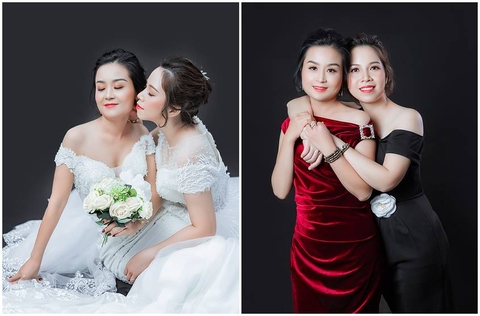 Chụp nghệ thuật cá nhân - đẹp, trọn gói, giá rẻ tại Hà Nội: 2 chị em Hoa - Mai