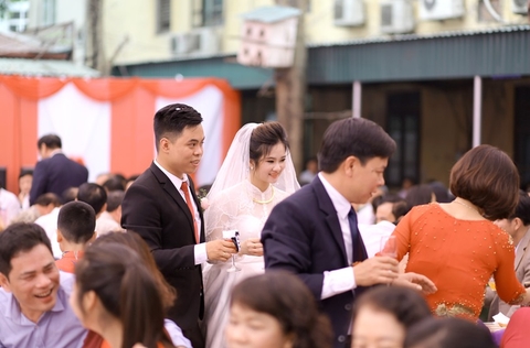 Chụp ảnh phóng sự cưới tại gia đình cặp đôi Minh - Hiền