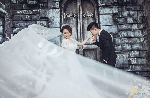 Bộ ảnh cưới tuyệt đẹp tại phim trường Cherry Land: Khang  - Trang