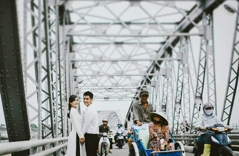 Cầu Trường Tiền-  địa điểm chụp ảnh cưới cực đẹp ở Huế