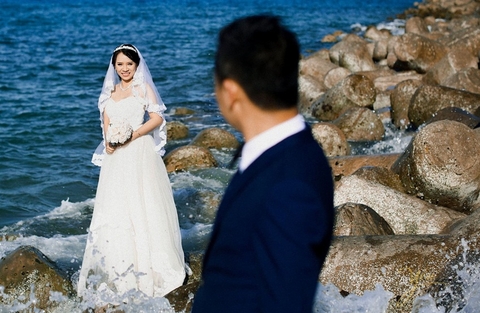 Ngắm bộ ảnh cưới tuyệt đẹp của cô dâu chú rể Thu Trang - Tuấn Anh