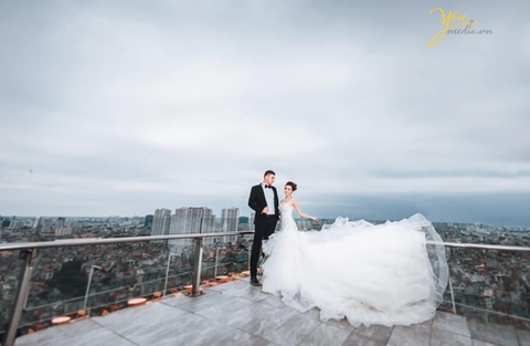 Trill Rooftop - quán cafe chụp ảnh cưới lý tưởng cho các cặp đôi tại Hà Nội