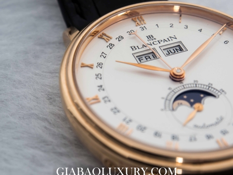 Review đồng hồ Blancpain Villeret Quantième Complet