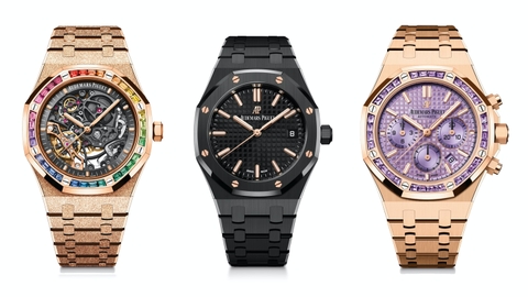 Đại gia đình đồng hồ Audemars Piguet đón thêm sắc màu mới Đại gia đình đồng hồ Audemars Piguet đón thêm sắc màu mới